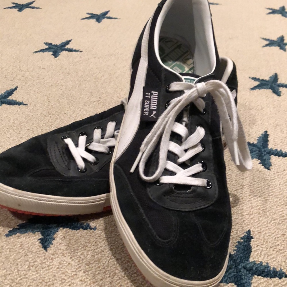 Puma TT Super Black Size 11